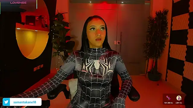 SamantaKane online show from November 2, 2025, 3:33 am