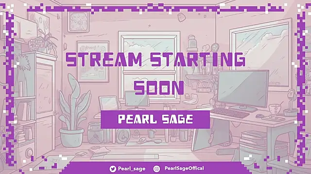 Pearl Sage online show from October 28, 2025, 11:25 pm