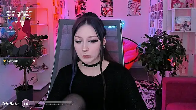 Snapshot of LiliLuna chatting on October 12, 2025, 4:08 pm LiliLuna online show from October 12, 2025, 4:08 pm