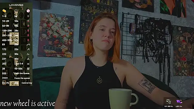 Snapshot of the_high_priestess chatting on January 18, 2026, 3:10 am the high priestess online show from January 18, 2026, 3:10 am