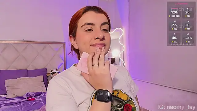 Naomy tay1 online show from November 8, 2025, 2:59 am