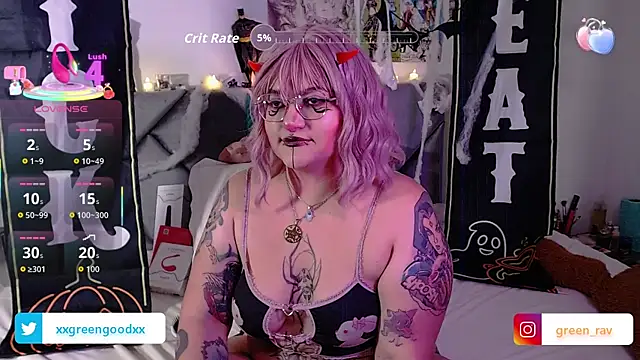 Snapshot of XxGreenGoodxX chatting on October 28, 2025, 9:58 pm XxGreenGoodxX online show from October 28, 2025, 9:58 pm