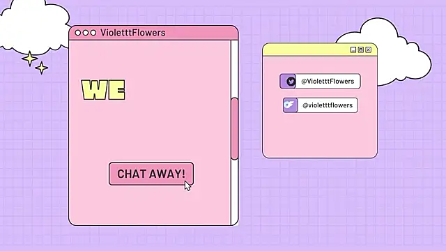 violetttflowers online show from March 6, 2026, 7:09 pm