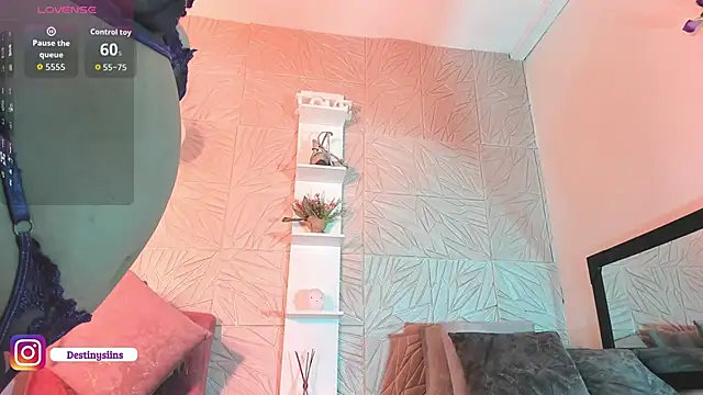 Snapshot of DestinySins chatting on December 4, 2025, 12:26 pm DestinySins online show from December 4, 2025, 12:26 pm