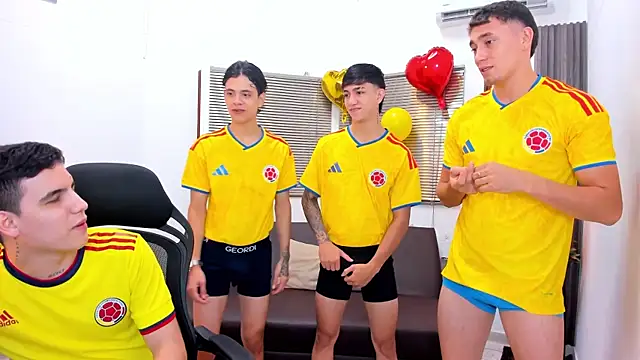 Party BoysW online show from June 23, 2026, 1:42 pm