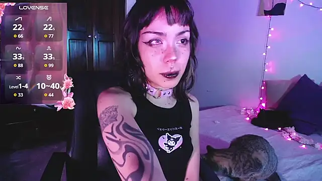 dark  nymph online show from January 7, 2026, 1:32 am