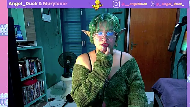 Angel Duck online show from May 22, 2026, 7:56 pm