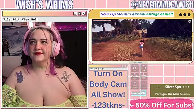 nevermakeawish online show from May 22, 2026, 9:18 am