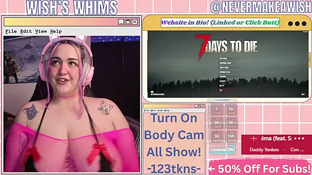 nevermakeawish online show from May 28, 2026, 9:49 am