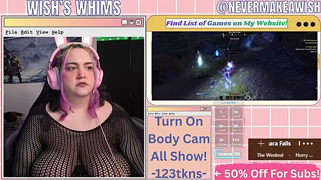 nevermakeawish online show from May 27, 2026, 9:49 am