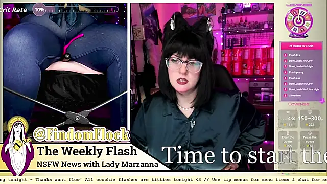 Snapshot of LadyMarzanna chatting on May 16, 2026, 6:45 am LadyMarzanna online show from May 16, 2026, 6:45 am