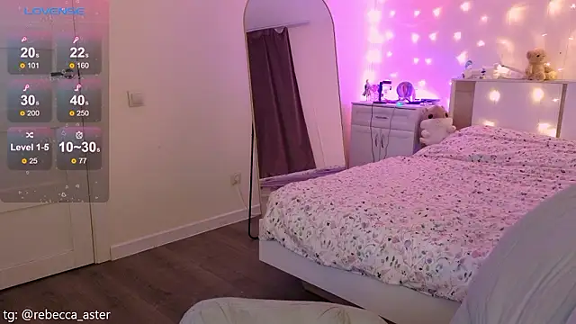 RebeccaAster online show from February 20, 2026, 4:42 pm