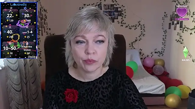 Snapshot of Rosette_Pricky chatting on October 16, 2025, 12:57 pm Rosette Pricky online show from October 16, 2025, 12:57 pm