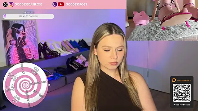 GoddessRoss online show from November 27, 2025, 7:25 pm