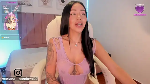 Snapshot of MarianaSandoval27 chatting on November 18, 2025, 3:48 pm MarianaSandoval27 online show from November 18, 2025, 3:48 pm