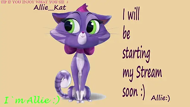 Snapshot of Allie_Kat chatting on November 29, 2025, 2:39 pm Allie Kat online show from November 29, 2025, 2:39 pm