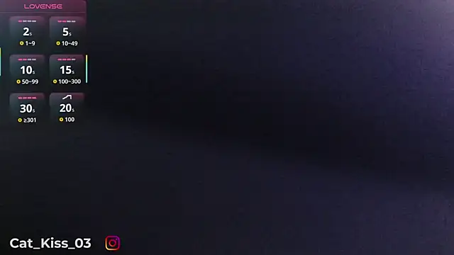 Cat Kiss online show from October 11, 2025, 2:56 am