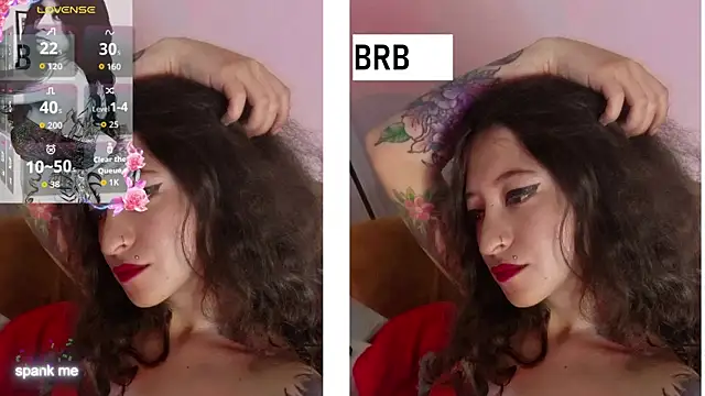 Snapshot of Roshhell1 chatting on November 9, 2025, 8:18 am Roshhell1 online show from November 9, 2025, 8:18 am