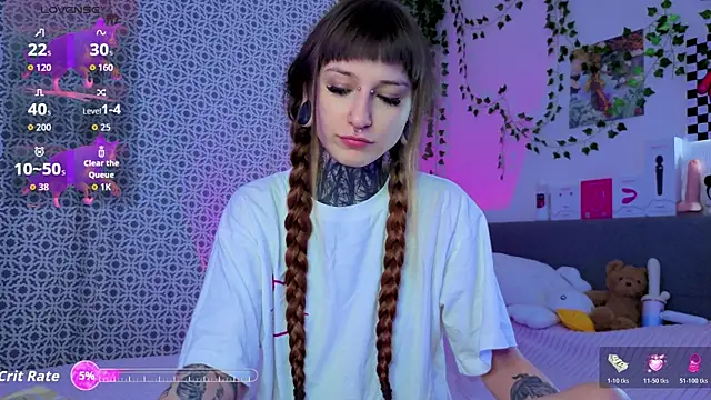 LilithPoison online show from April 18, 2026, 6:10 pm