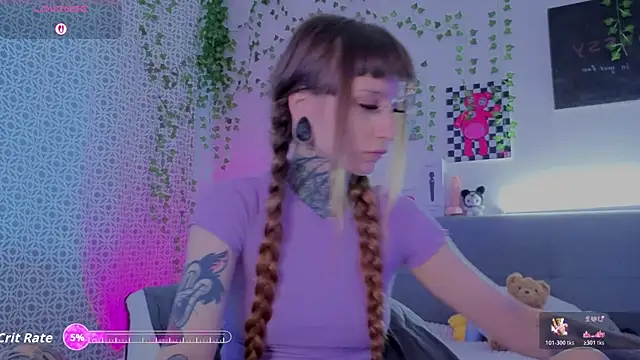 LilithPoison online show from July 12, 2026, 6:09 pm