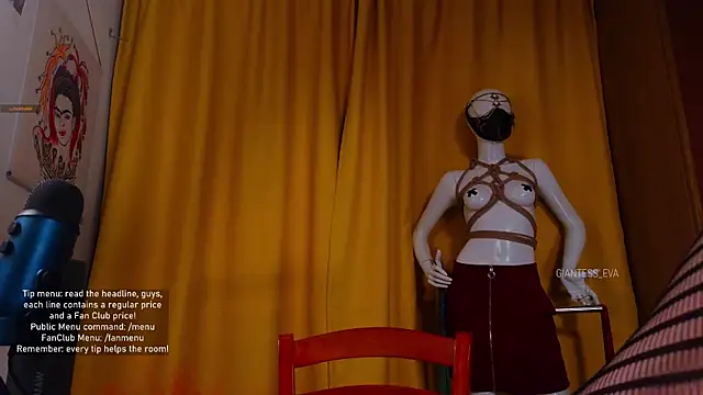 Giantess Eva online show from October 23, 2025, 5:33 pm