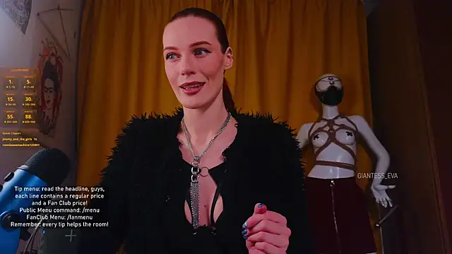 Giantess Eva online show from November 13, 2025, 5:28 pm
