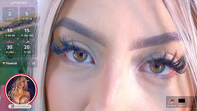 CourtneyRoses online show from December 2, 2025, 8:21 pm