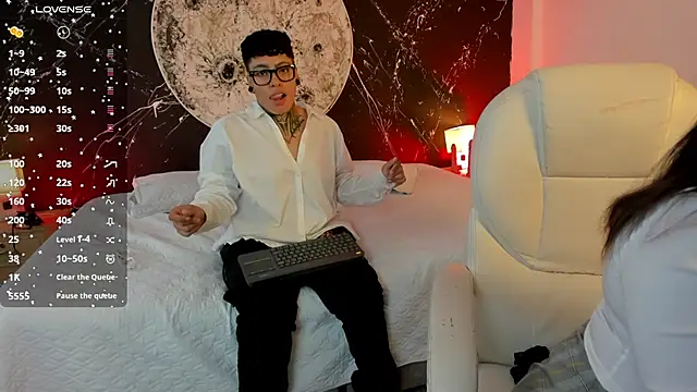 Snapshot of JoaoAndLexy chatting on October 16, 2025, 12:46 pm JoaoAndLexy online show from October 16, 2025, 12:46 pm