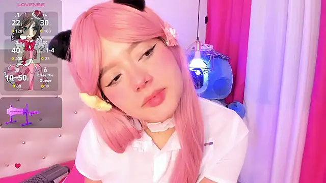 Nara Pink online show from February 15, 2026, 2:12 am