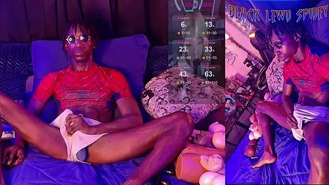 BlackLewdSpidey online show from May 9, 2026, 11:52 pm