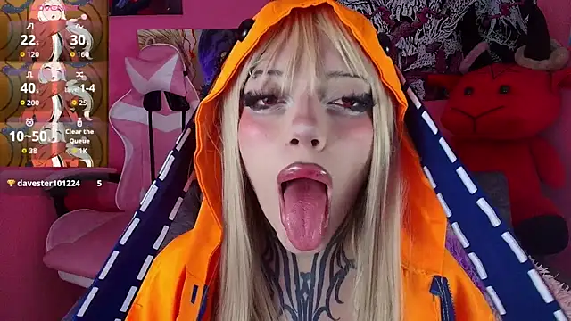 Snapshot of GothGaby chatting on May 10, 2026, 3:10 am GothGaby online show from May 10, 2026, 3:10 am