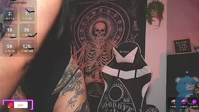 Dalia Vorhees online show from November 28, 2025, 1:17 am