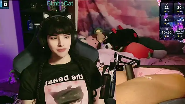 Snapshot of BimboCat chatting on December 1, 2025, 2:23 am BimboCat online show from December 1, 2025, 2:23 am