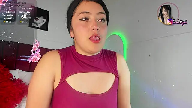 Scarlett Jank online show from April 14, 2026, 8:03 pm