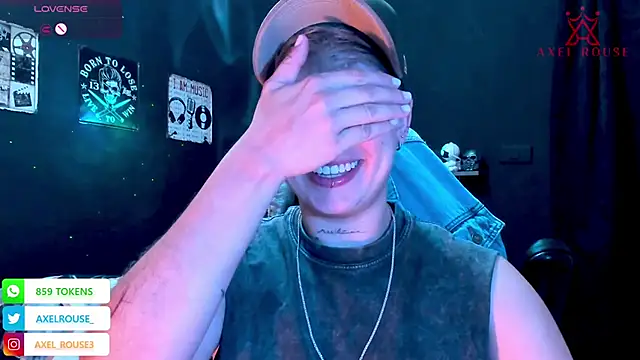 AxelRouse3 online show from January 11, 2026, 7:21 pm