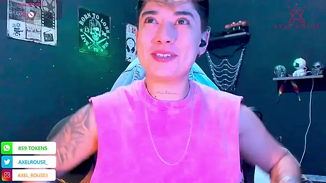 AxelRouse3 online show from January 16, 2026, 12:25 am