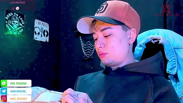 AxelRouse3 online show from January 13, 2026, 4:27 am