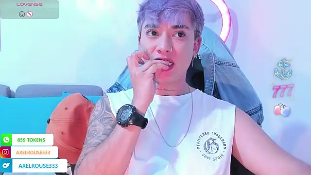 AxelRouse3 online show from April 18, 2026, 1:19 am