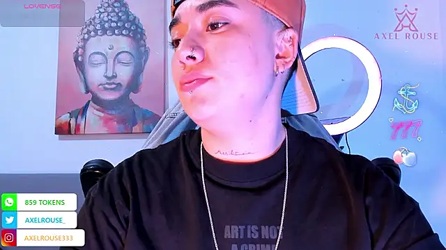 AxelRouse3 online show from March 6, 2026, 1:22 am