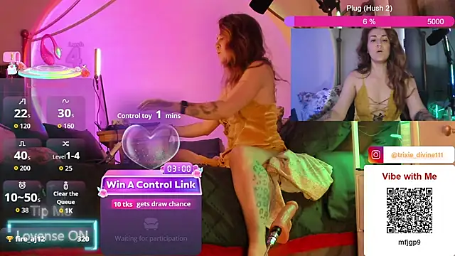 trixiedivine online show from April 12, 2026, 7:39 pm