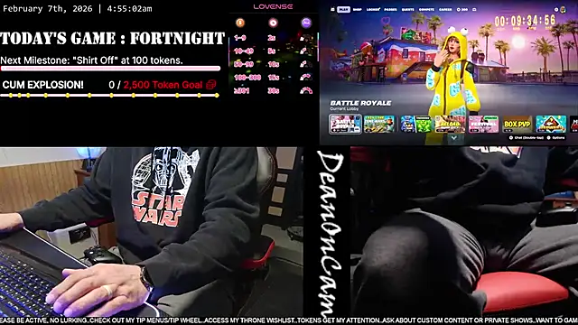 DeanonCam online show from February 7, 2026, 10:56 am