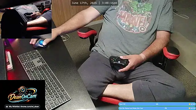 Snapshot of DeanonCam chatting on June 17, 2026, 8:08 pm DeanonCam online show from June 17, 2026, 8:08 pm