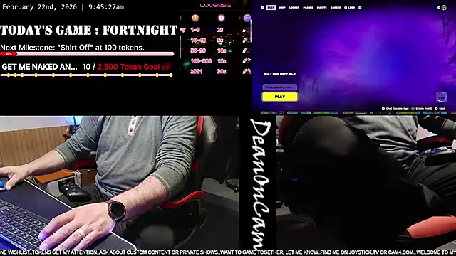 DeanonCam online show from February 22, 2026, 3:46 pm