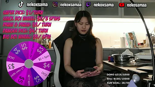 nekoxwaifu online show from April 15, 2026, 7:58 pm