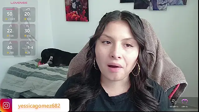 yessica gomez01 online show from March 5, 2026, 8:38 pm