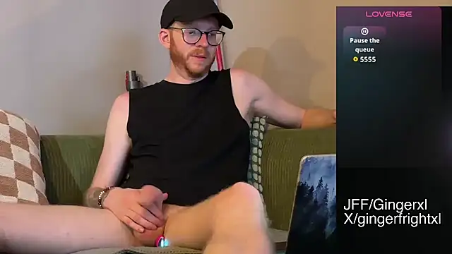 Snapshot of Gingerxl8 chatting on June 14, 2026, 1:46 am Gingerxl8 online show from June 14, 2026, 1:46 am