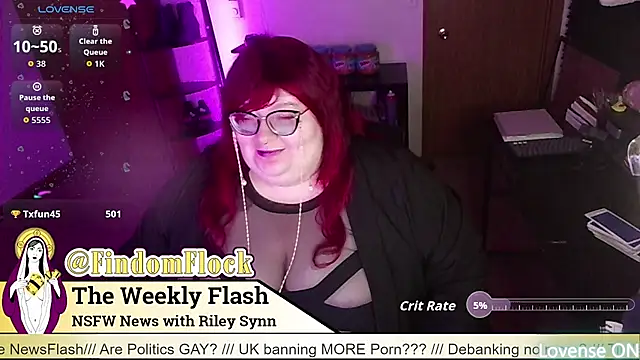 RileySynn online show from April 18, 2026, 5:21 am