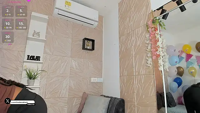 RebecaBlack  online show from March 28, 2026, 12:17 pm