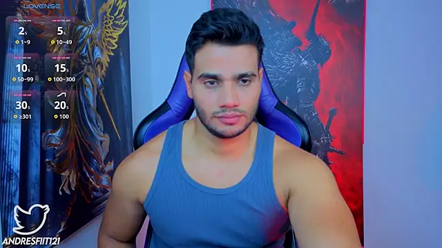 Snapshot of AndresRodriguez1 chatting on July 8, 2026, 1:45 pm AndresRodriguez1 online show from July 8, 2026, 1:45 pm