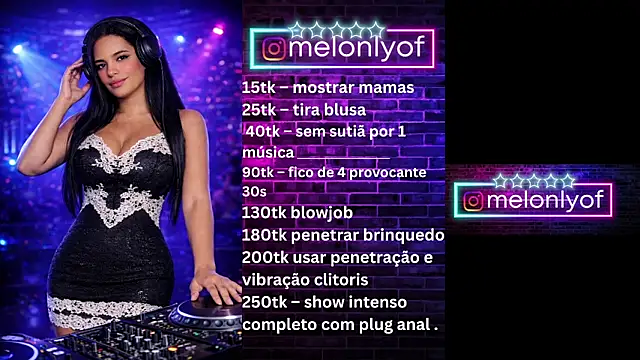 MelOnlyOf online show from February 22, 2026, 10:22 pm